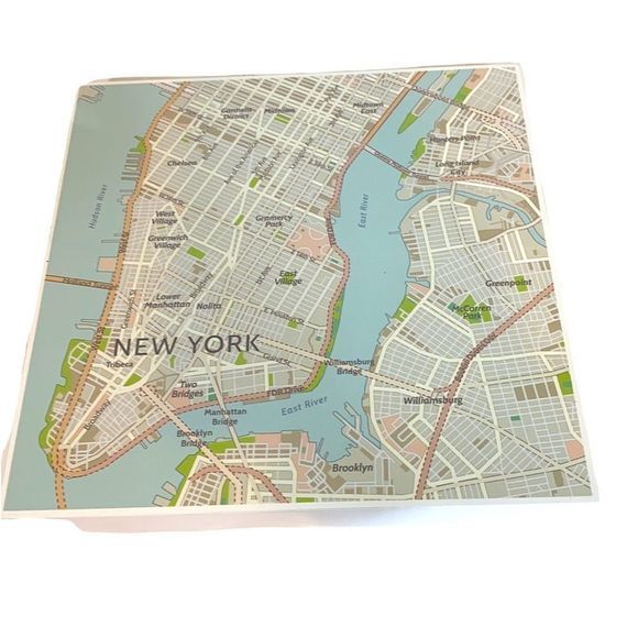 IKEA Art Ikea New York Map Wall Decor Poshmark